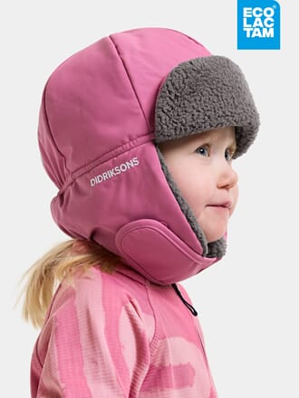 Biggles Cap heather pink - Didriksons