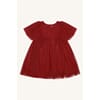 Karoline Tulle Dress teaberry - Hust & Claire