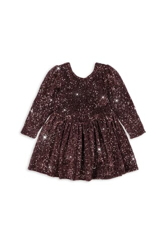 Viola Dress decadent chocolate - Konges Sløjd