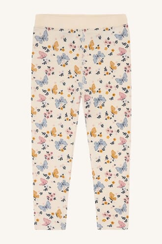 Liro leggings ull Butterfly off white - Hust & Claire