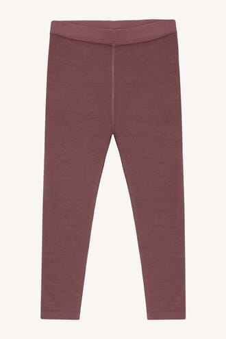 Laki leggings ull/bambus old rose - Hust & Claire