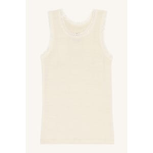 Faith singlet ull/bambus ivory - Hust & Claire