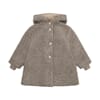 Coat Hood Wool camel melange - Huttelihut
