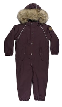 Lerke Vinterdress aubergine - Gullkorn