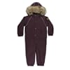 Lerke Vinterdress aubergine - Gullkorn