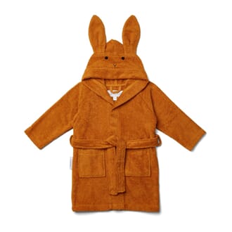 Lily bathrobe rabbit mustard - Liewood