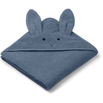 Augusta towel Rabbit blue wave - Liewood