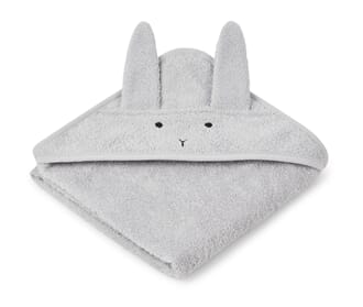 Albert hooded towel rabbit dumbo grey- Liewood