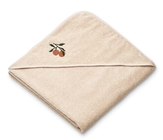 Goya hooded baby towel peach seashell - Liewood