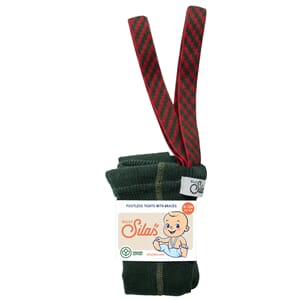 Leggings med seler Green Christmas - Silly Silas