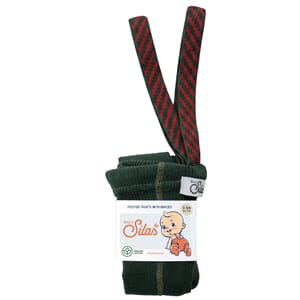 Strømpebukse med seler Green Christmas - Silly Silas