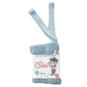 Granny Teddy Strømpebukse m/seler Blue - Silly Silas