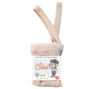 Granny Teddy Strømpebukse m/seler Peach - Silly Silas