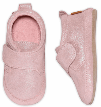 Shimmer leather slippers - Melton