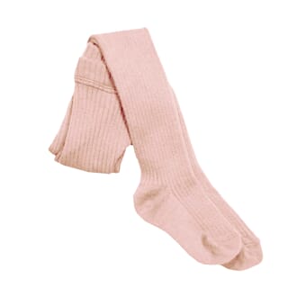 Rib Baby Tights - ss20 Silver Pink - MeMini