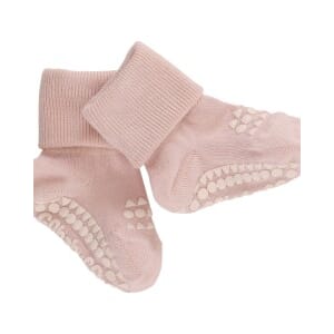 Non slip socks bamboo Soft Pink - GoBabyGo