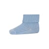 Cotton Rib Baby Socks dusty blue - MP