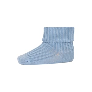 Cotton Rib Baby Socks dusty blue - MP