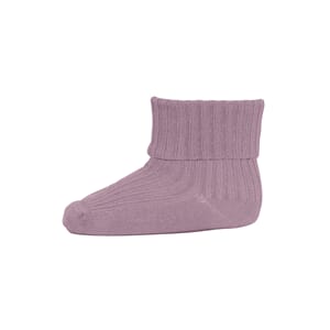 Cotton Rib Baby Socks lilac shadow - MP