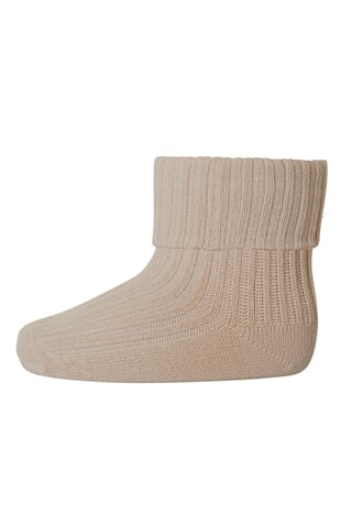 Cotton Rib Baby Socks rose dust - MP