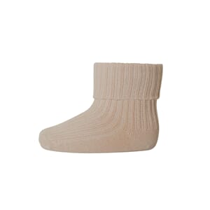 Cotton Rib Baby Socks rose dust - MP