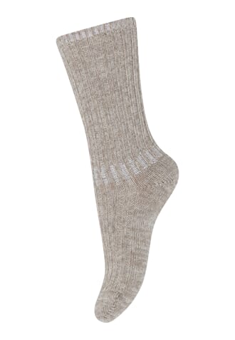Quinn Socks light brown melange - MP