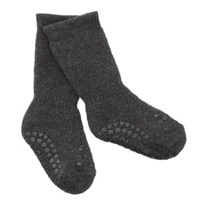 Non slip Socks Dark Grey Melange - GoBabyGo