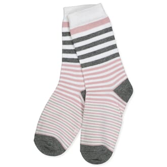 Sock - Stripes Alt Rosa - Melton
