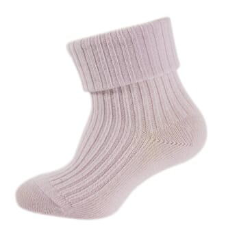 Basic Sock - Wool w/Heavy Rip mother of pearl - Melton