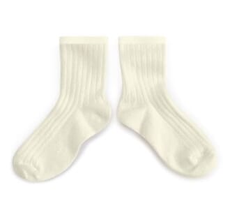 Ankelsokker offwhite - Collegien