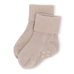 Ullsokk antiskli beige - Lillelam