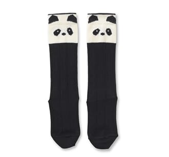 Sofia knee socks 2- pack panda creme - Liewood