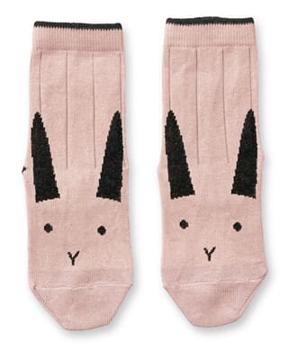 Silas socks rabbit rose - Liewood