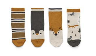 Silas cotton socks - 4 pack arctic mix - Liewood