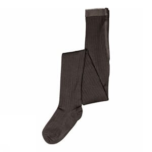 Wool Rib Tights dark brown - MP