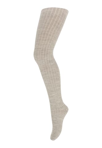Ronja Tights Wool/Bamboo beige melange - MP