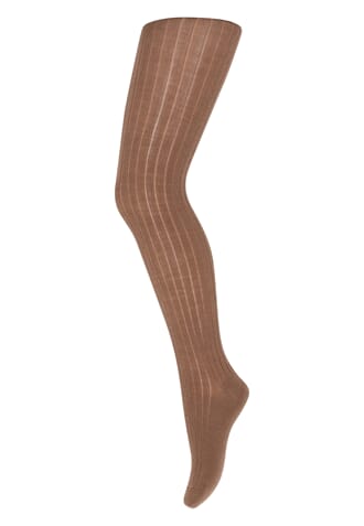 Wool Rib Tights peacan pie - MP
