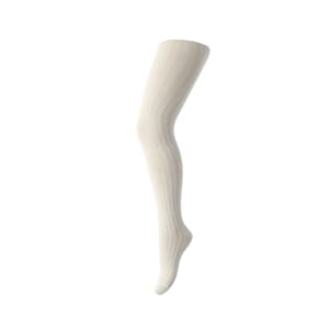 Wool Rib tights offwhite - MP