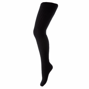 Wool Rib Tights black - MP