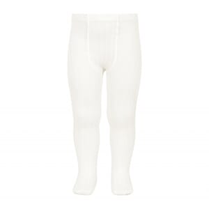 Strømpebukse rib cream - Cóndor