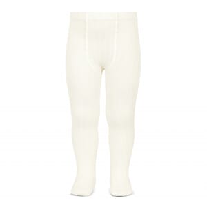 Strømpebukse rib Beige - Cóndor