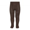 Strømpebukse rib Brown - Cóndor