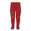 Strømpebukse rib red - Cóndor