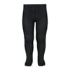 Strømpebukse rib Black - Cóndor