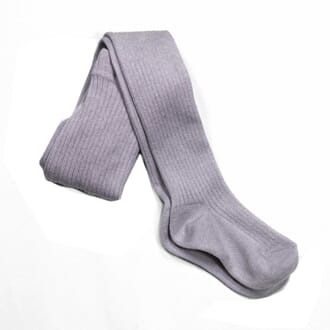Rib Baby Tights - fw19 Lavender - MeMini