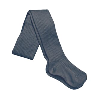 Rib Ulltights (Fw20)  Shady Blue - MeMini