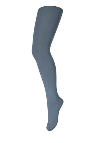 Tights Wool/Cotton Plain stormy sea - MP
