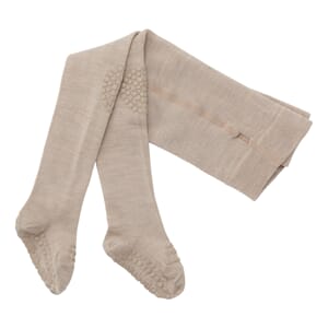 Wool Crawling Tights Sand - GoBabyGo