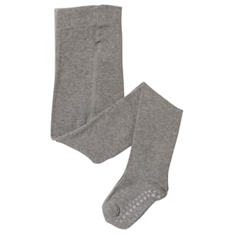 Non slip tights Grey Melange - GoBabyGo