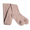 Glitter Ribbed Tights Rose - Collegien